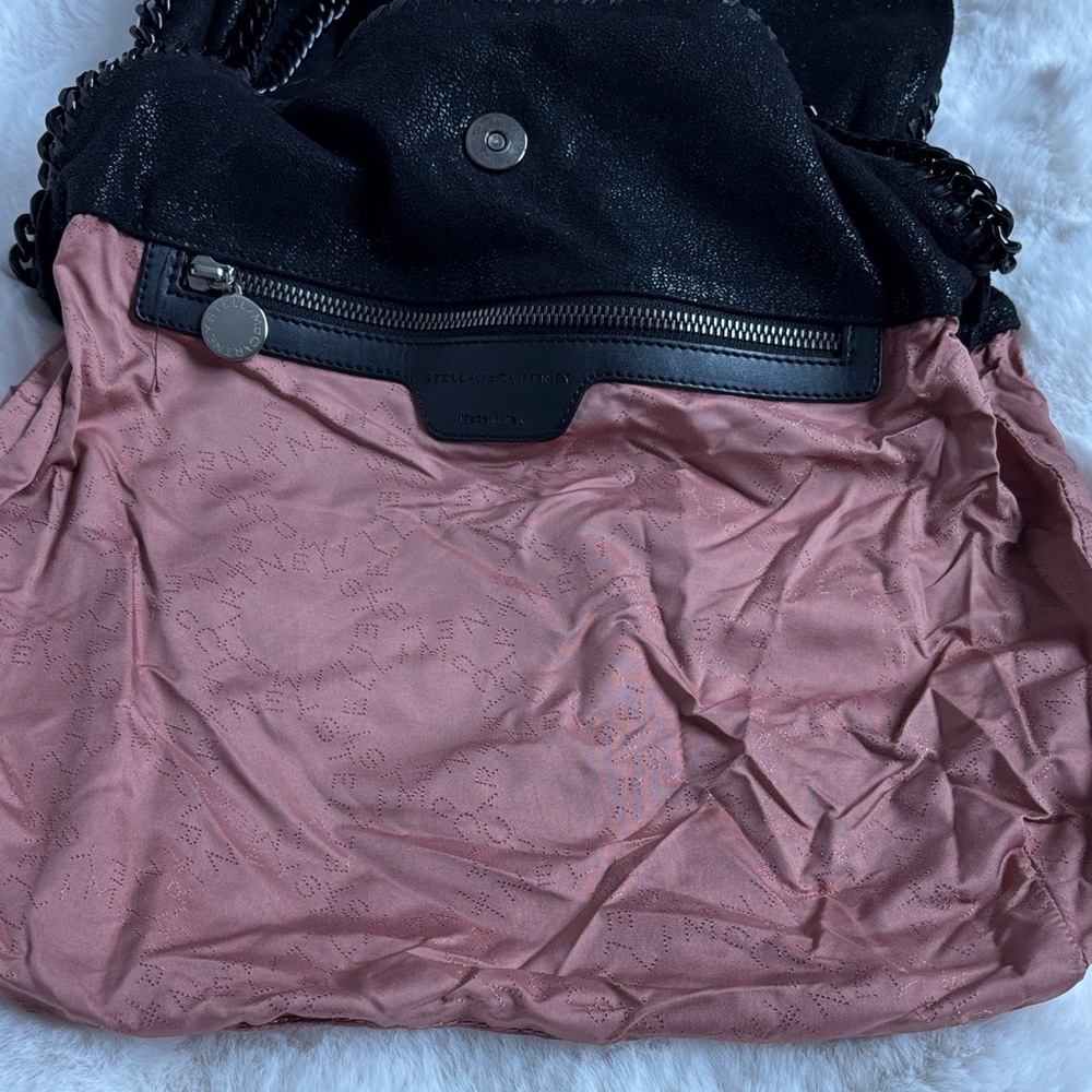 Stella McCartney Falabella Black Chain Handle Women's Bag - Picture 10 of 15